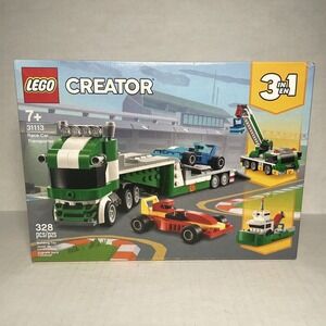 LEGO Creator 3in1 Race Car Transporter 31113 Building Kit (328 Pieces) Retired